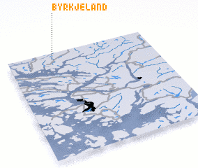 3d view of Byrkjeland