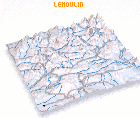 3d view of Le Moulin