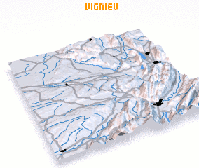 3d view of Vignieu