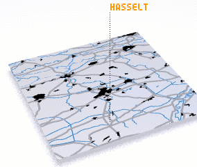 3d view of Hasselt