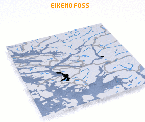 3d view of Eikemofoss