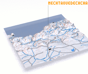 3d view of Mechta Oued ech Chaïr