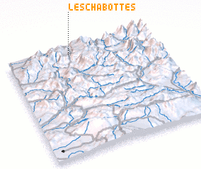 3d view of Les Chabottes