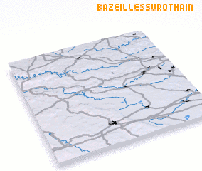 3d view of Bazeilles-sur-Othain