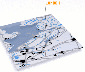 3d view of Lombok