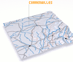 3d view of Commenailles