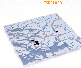 3d view of Espeland