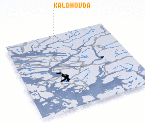 3d view of Kaldhovda