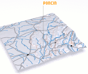 3d view of Poncin