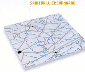 3d view of Saint-Vallier-sur-Marne