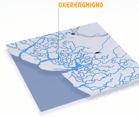 3d view of Okerenghigho