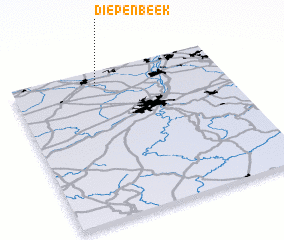 3d view of Diepenbeek