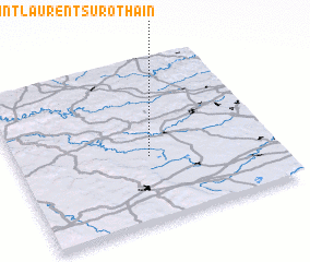 3d view of Saint-Laurent-sur-Othain