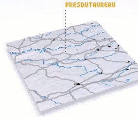 3d view of Prés du Taureau