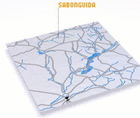 3d view of Sabon Guida