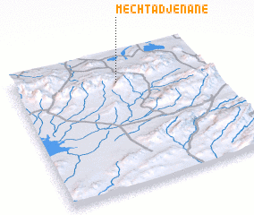 3d view of Mechta Djenane