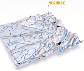 3d view of Méaudre