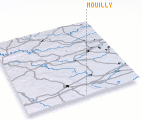3d view of Mouilly