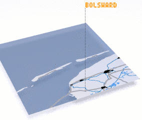 3d view of Bolsward