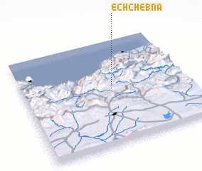 3d view of Ech Chebna