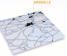 3d view of Vieuxville