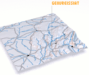 3d view of Géovreissiat