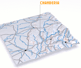 3d view of Chambéria