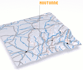 3d view of Moutonne