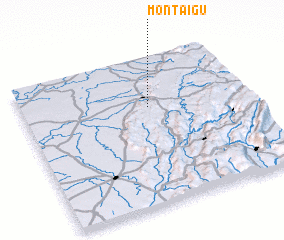 3d view of Montaigu