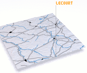 3d view of Lécourt