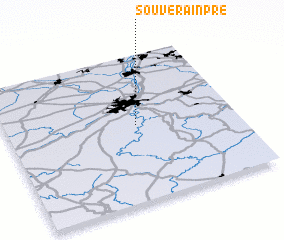 3d view of Souverain Pré