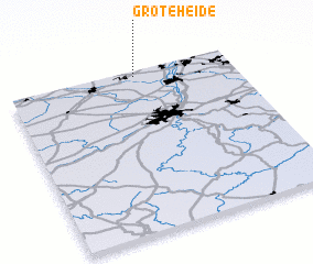 3d view of Grote Heide