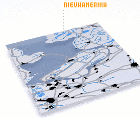 3d view of Nieuw Amerika