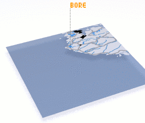 3d view of Bore