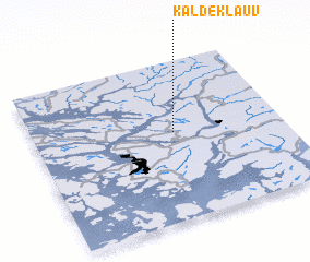 3d view of Kaldeklauv