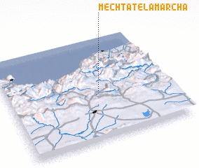 3d view of Mechtat el Amarcha