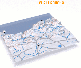 3d view of El Allaoucha