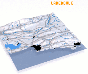 3d view of La Bédoule