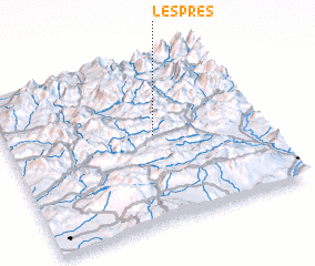 3d view of Les Prés