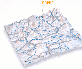 3d view of Borne