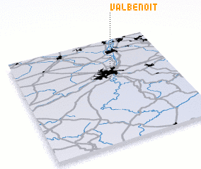 3d view of Val Benoît