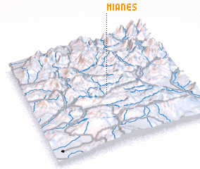 3d view of Mianes