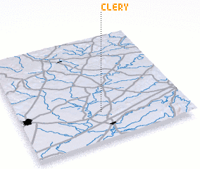 3d view of Cléry