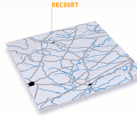 3d view of Récourt