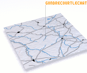 3d view of Gondrecourt-le-Château