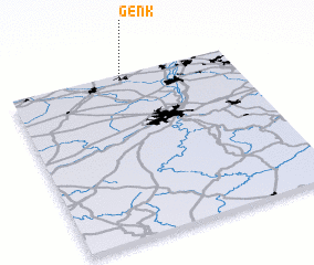 3d view of Genk