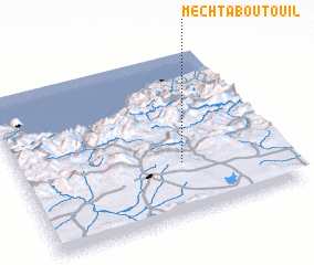 3d view of Mechta Bou Touil