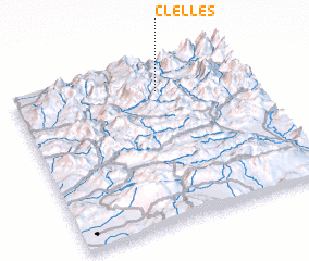 3d view of Clelles