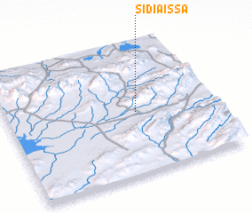 3d view of Sidi Aïssa