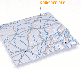 3d view of Poids-de-Fiole